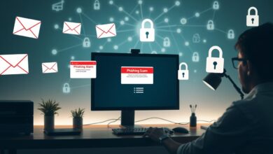 Phishing awareness graphic